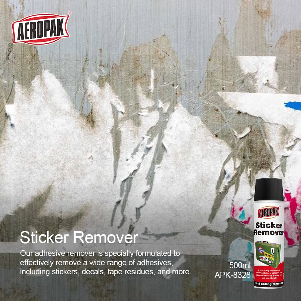 AEROPAK 500ml Sticker Remover for Car Glass & Surfaces