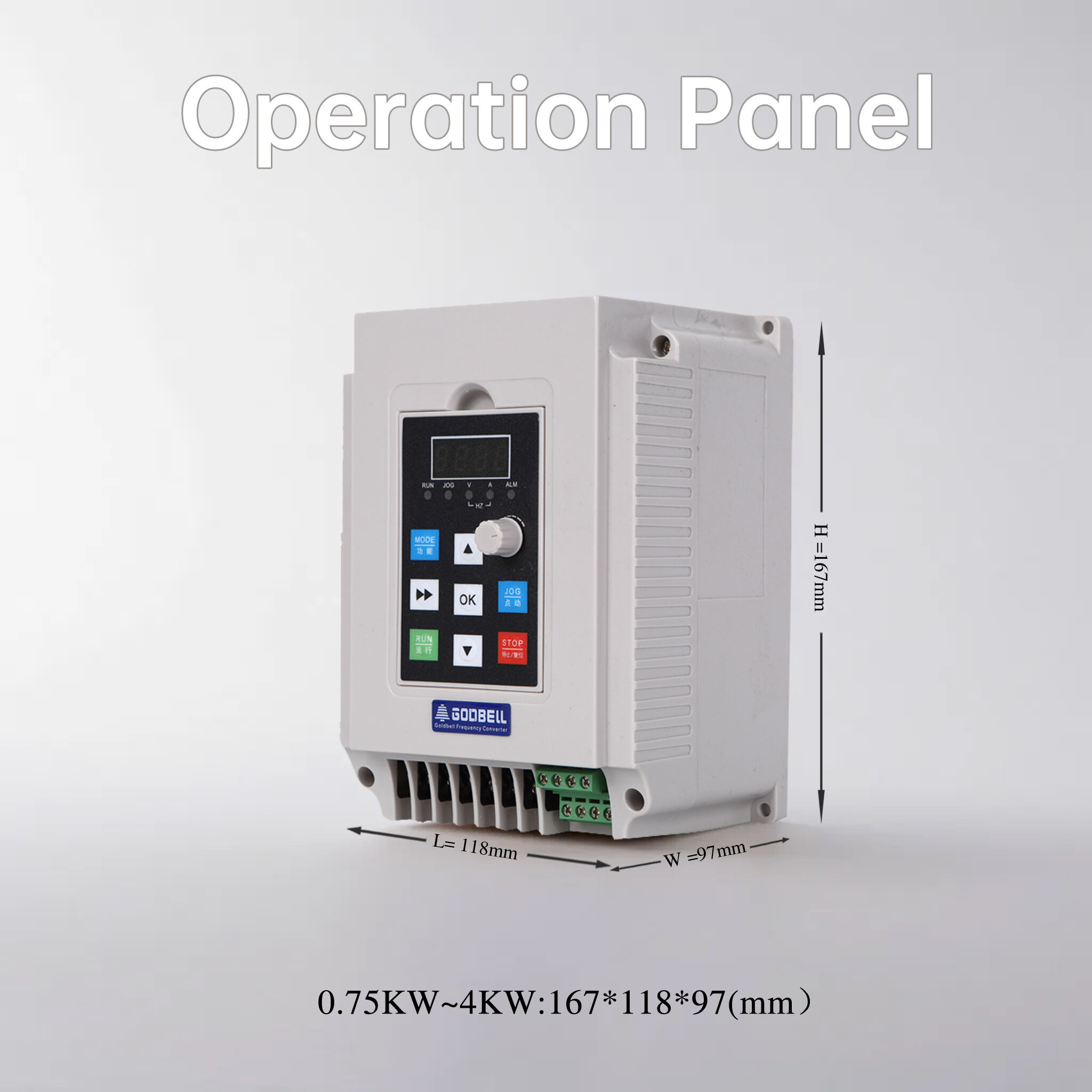 A100 Compact VFD - white factory