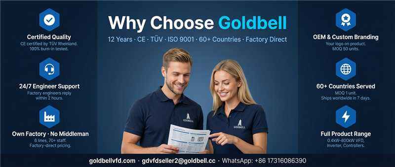 2026 VFD Industry Report: Why Goldbell G580M is the Leading Siemens/ABB Alternative & Best Value Source Factory Solution