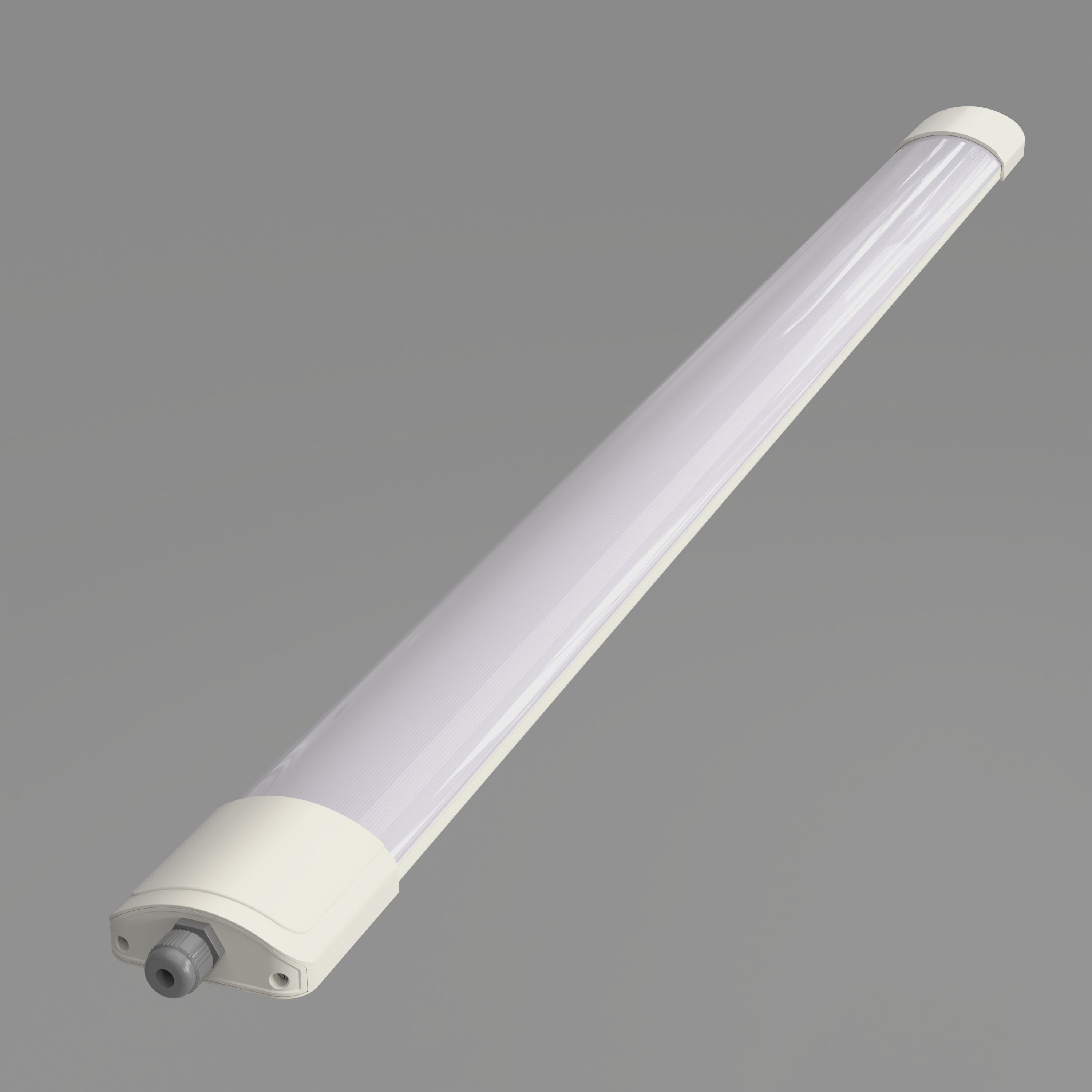 Luce a soffitto ultrapiatta IP65 impermeabile per ambienti umidi, lampada da officina per cantina e garage