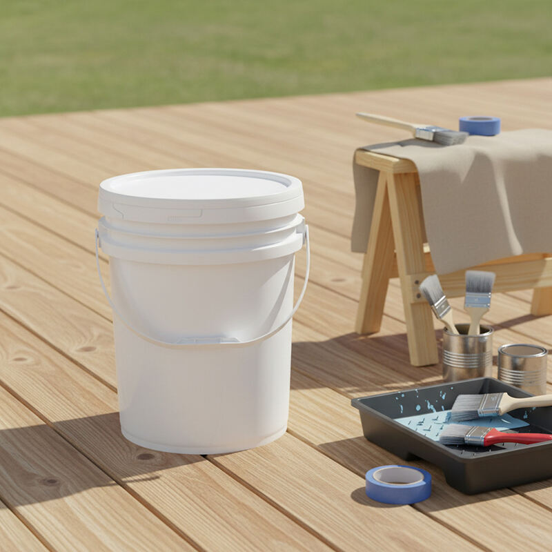 Factory Direct Sales 5-gallon PP Food Grade Plastic Drum Machine, Oil Drum, Paint Drum, sealed Container Plastic bucket