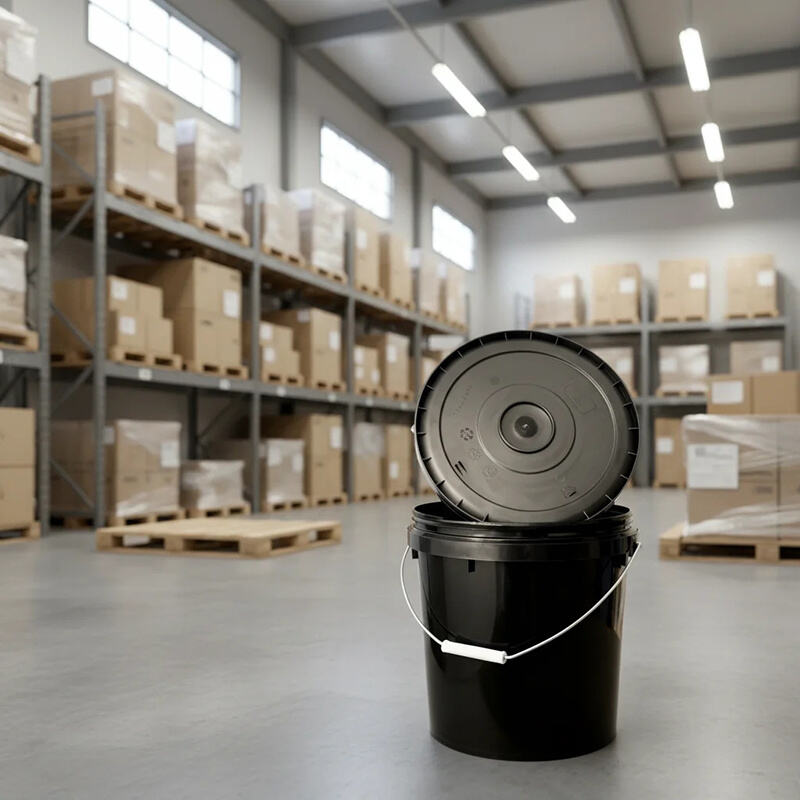 Factory Directly Supply Food Grade PP Plastic Bucket 5 Gallon Plastic Pail Water Bucket with Lids and Handle