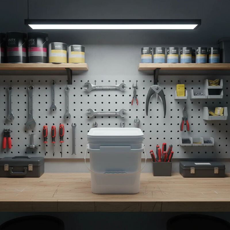 Factory Wholesales Food Grade pp Hot Sale square Plastic Bucket 10L-15L Water Sealing Container with Lids and Handle