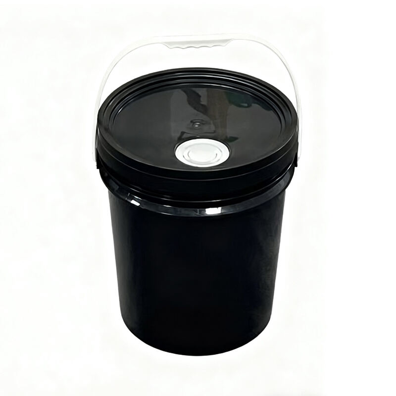 Factory Wholesales pp Food Grade 5 Gallon Bucket Dimensions Printed Plastic Paint Bucket with Lid and Handle