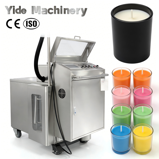 Hot sale professional candle wax and fragrance machine auto mixing and filling system for scented candle making