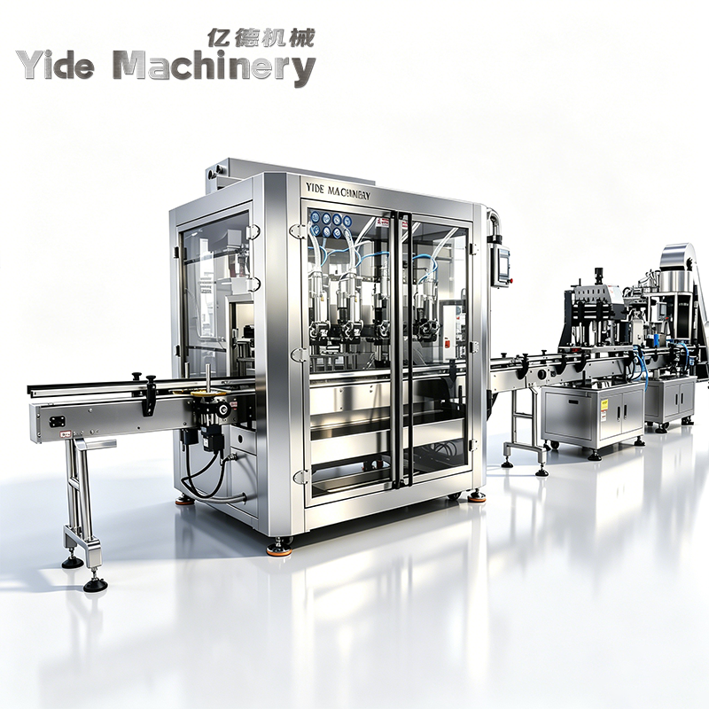 Automatic Production Plant Line Bottle Capping Packing Reed Diffuser Bottling Liquid Filling Capping Machines