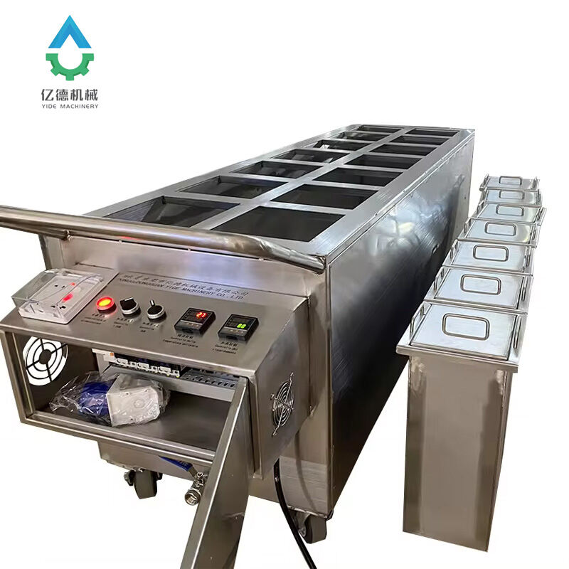 Factory Custom Stainless Steel 14 Sleeves Wax Hands Machine Candle Wax Warming Tank For Candle Making