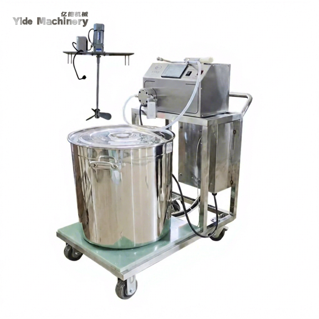 One Person Operate Candle Machinery Soy Wax Melter Machine with Temperature Display Paraffin Pouring Filling Equipment Yide