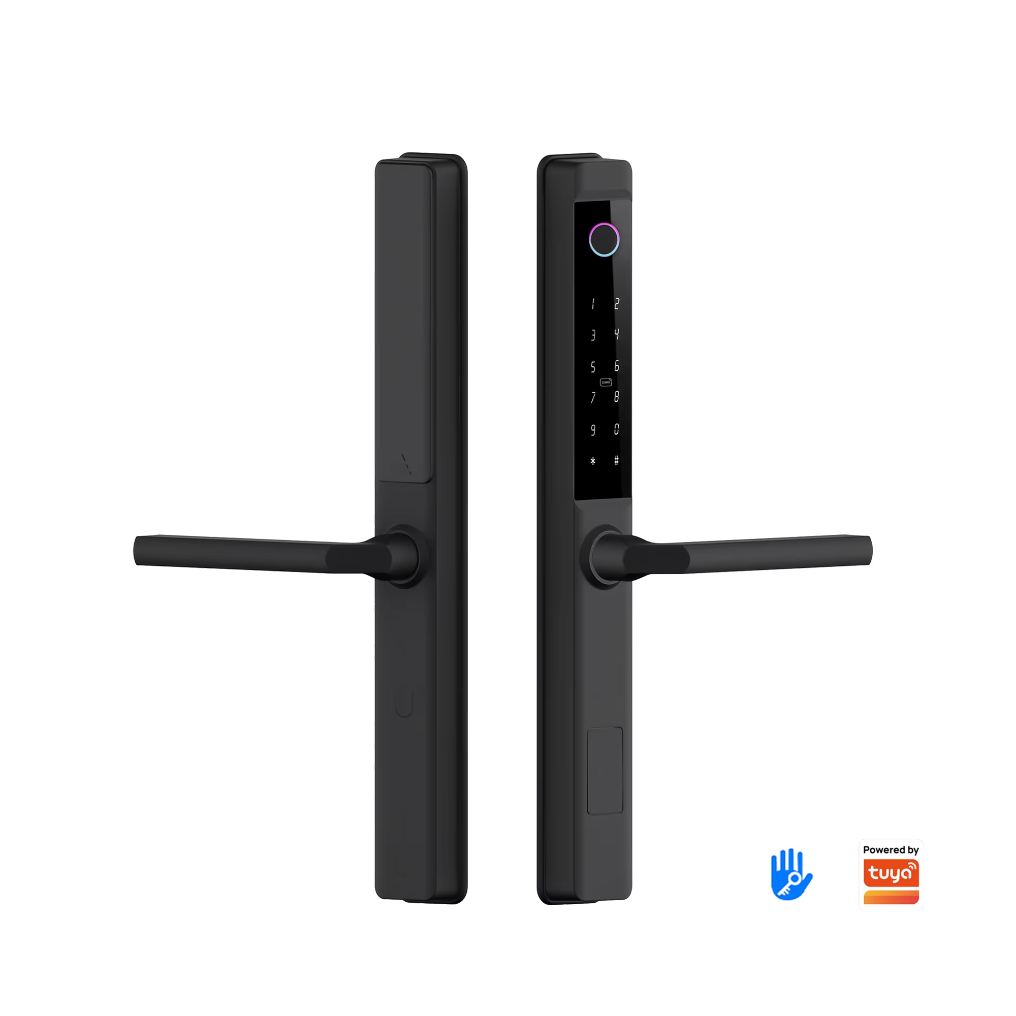 F9PRO-1: قفل هوشمند ضدآب سازگان با TTLock برای درهای فولادی، آلومینیومی و چوبی، قفل دیجیتالی با قابلیت Wi-Fi و صفحه‌کلید رمز، برند Kaisstar