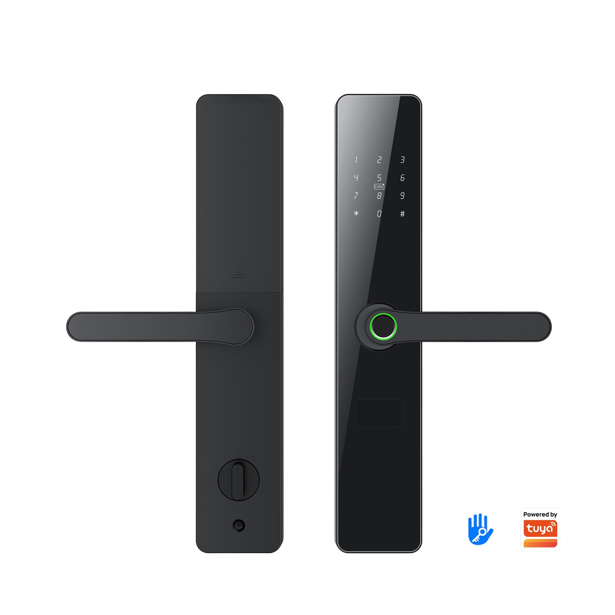 Smart Fingerprint Digital Lock Key Card App Control for Wood/Steel/Aluminum Doors Kaisstar
