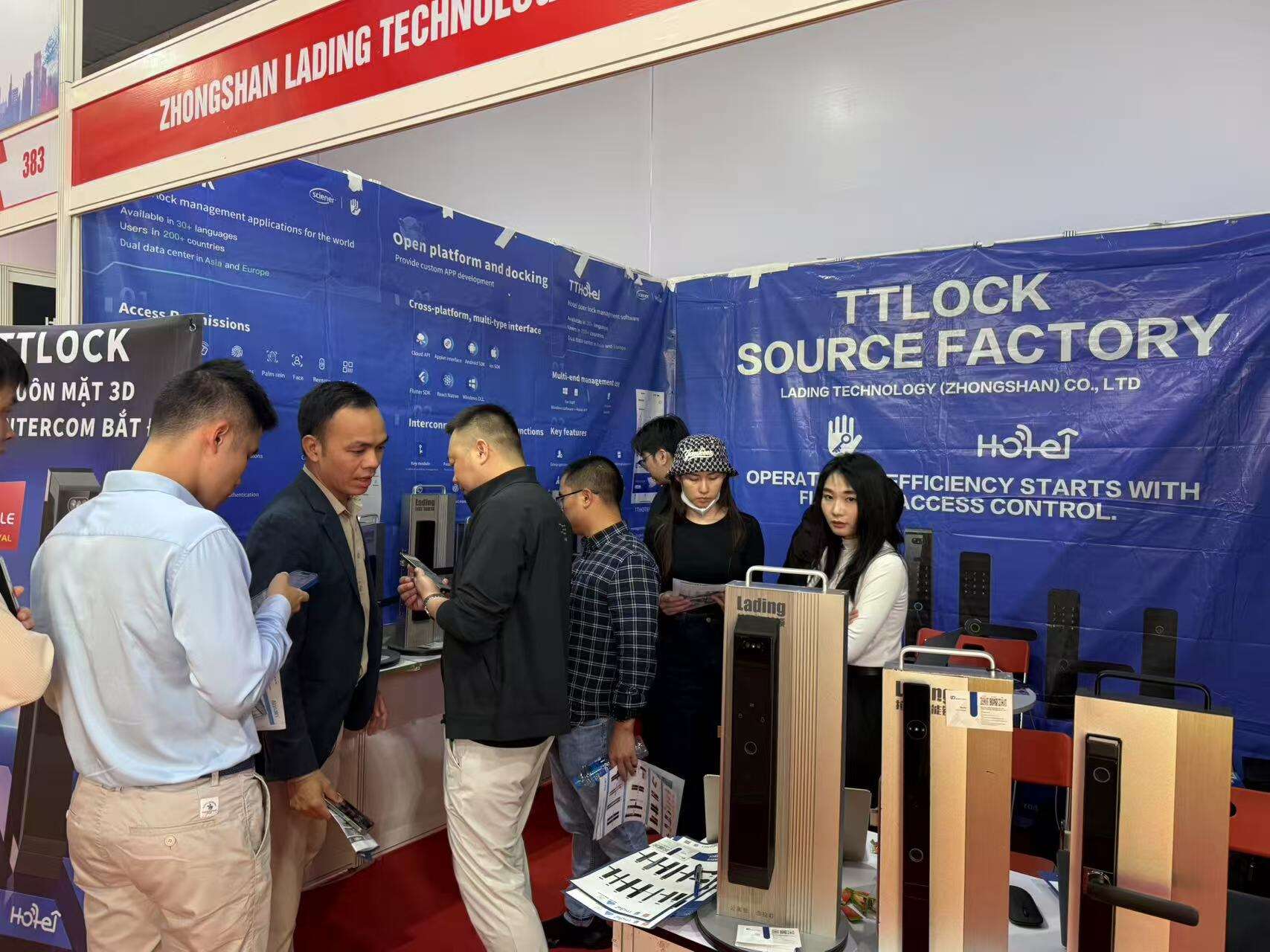 LaDing Smart Lock glædede ved Hanoi Vietbuild: Redefinere adgang med premium sikkerhedsløsninger