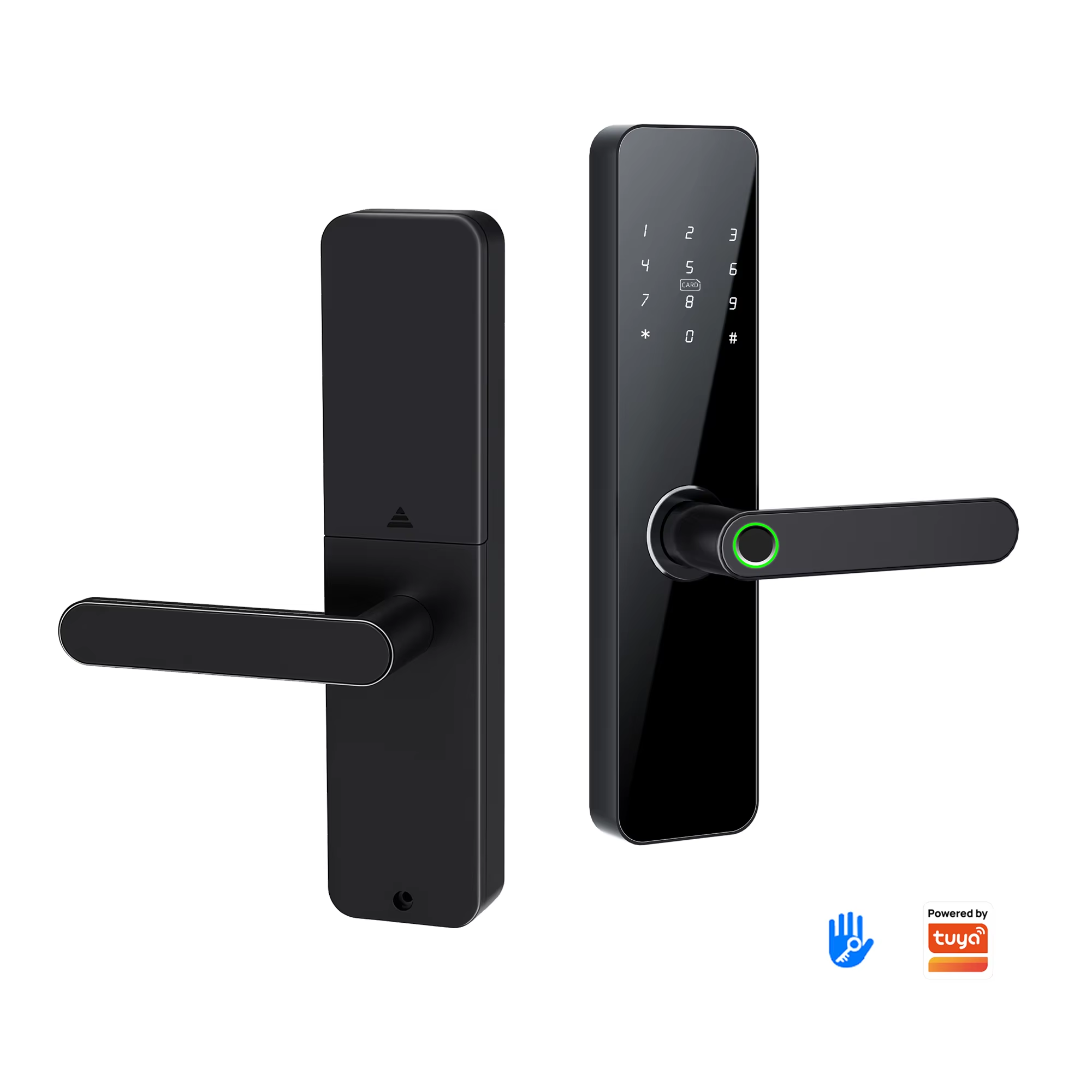 ล็อกประตูอัจฉริยะสำหรับประตูไม้ ยี่ห้อ TTlock ระบบดิจิทัลและไบโอเมตริกซ์พร้อมการสแกนลายนิ้วมือ ไม่ต้องใช้กุญแจ ใช้ได้กับประตูเหล็ก/อลูมิเนียมอัลลอยด์ เพื่อความปลอดภัยในบ้านยี่ห้อ Kaisstar
