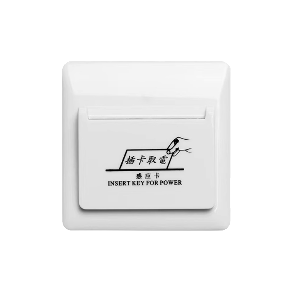Kaisstar Card switch ES2 tthotel Smart Energy Saver Switch Mifare Assign Room Number ttlock Control Hotel Power Switch