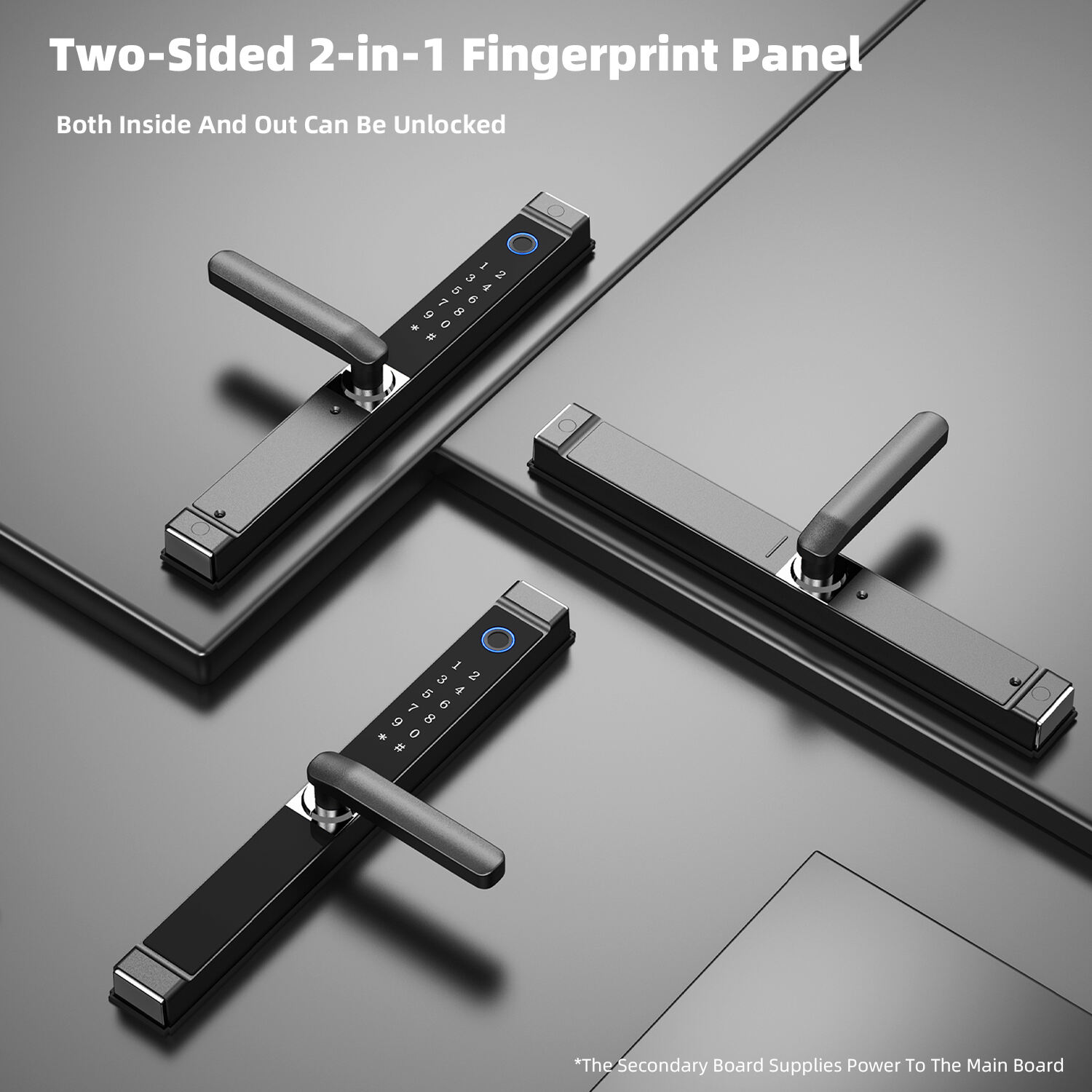 What are the materials and durability of intelligent door locks?