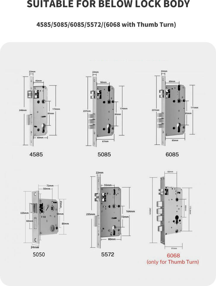 A3 Wooden door smart lock fingerprint lock electronic code lock manufacture