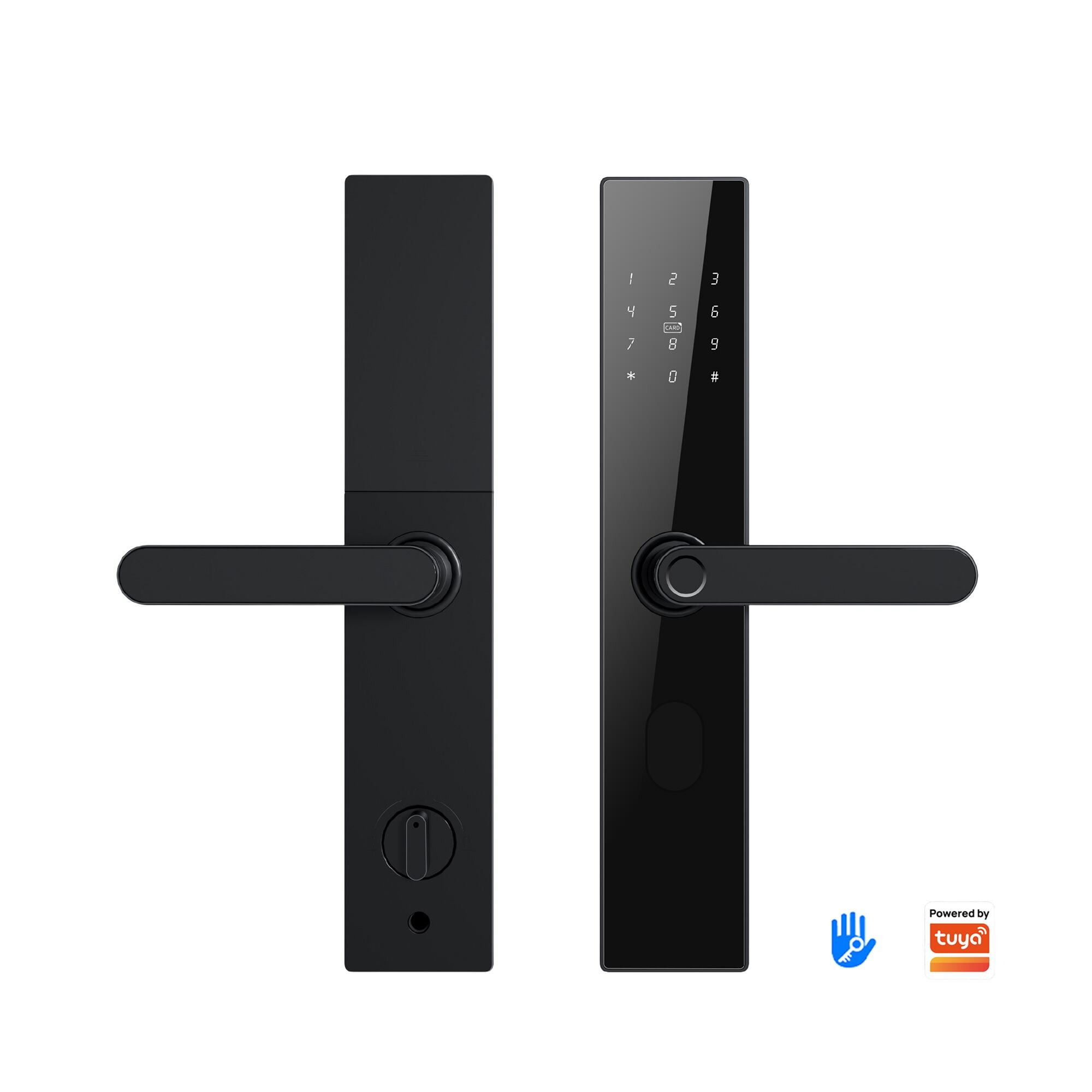 Simple Operation Smart App Control Lock Password Fingerprint Keyless Entry Auto Lock Electronic Lock for Door Kaisstar