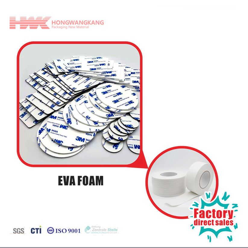 HWK Factory Custom EVA Foam Pads Die Cutting Service Mataas na Dense na EVA Foam Die Cuts para sa Proteksyon & Cushioning