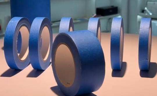 HWK Factory Paper Masking Tape Custom Crepe Paper Paint Tape Wrinkle Masking Tape for Car Painting