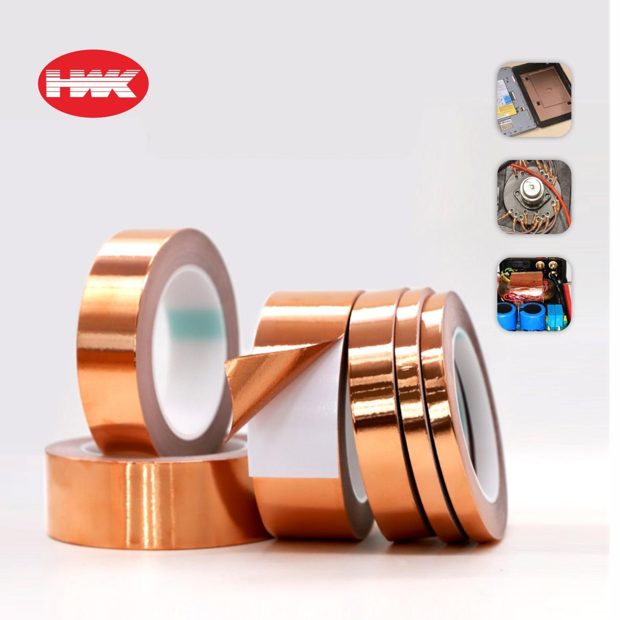 Dual Conductive Copper Foil Tape: Flexible, Strong Adhesion, Corrosion-Resistant