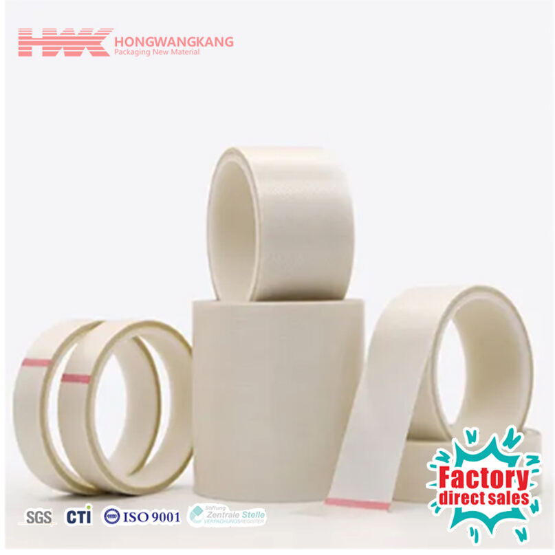 Ang tape na Teflon na taas-na-temperatura na nagiging resistent sa korozyon ng HWK ay nagiging resistent sa panahon at anti-enuhing. Ginagamit ito para sa laminating ng iba't ibang uri ng roller na may taas-na-temperatura.