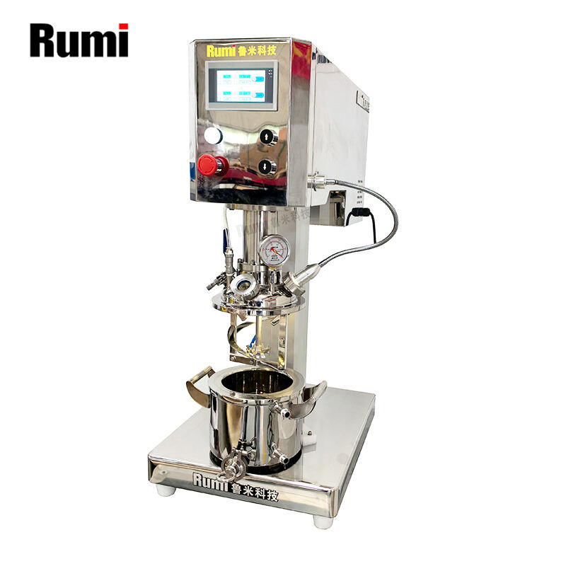 Lab Vacuum Double Shaft Dispersing Mixer