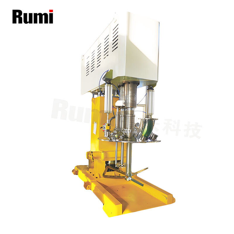Hydraulic Lifting Double Shaft Butterfly Mixer