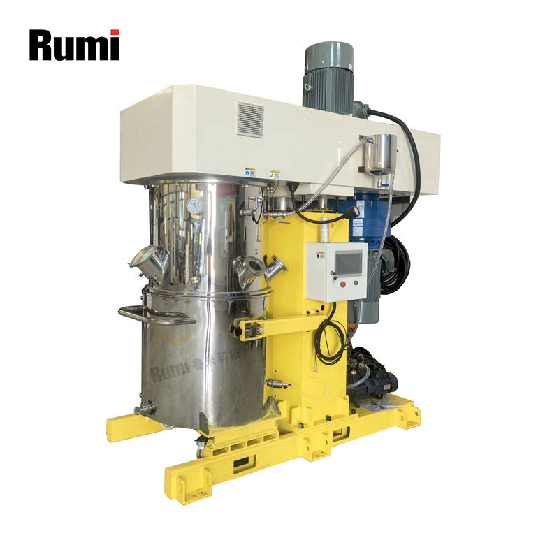 Why Double Planetary Mixers Are Ideal for Mixing Thick and Sticky Materials