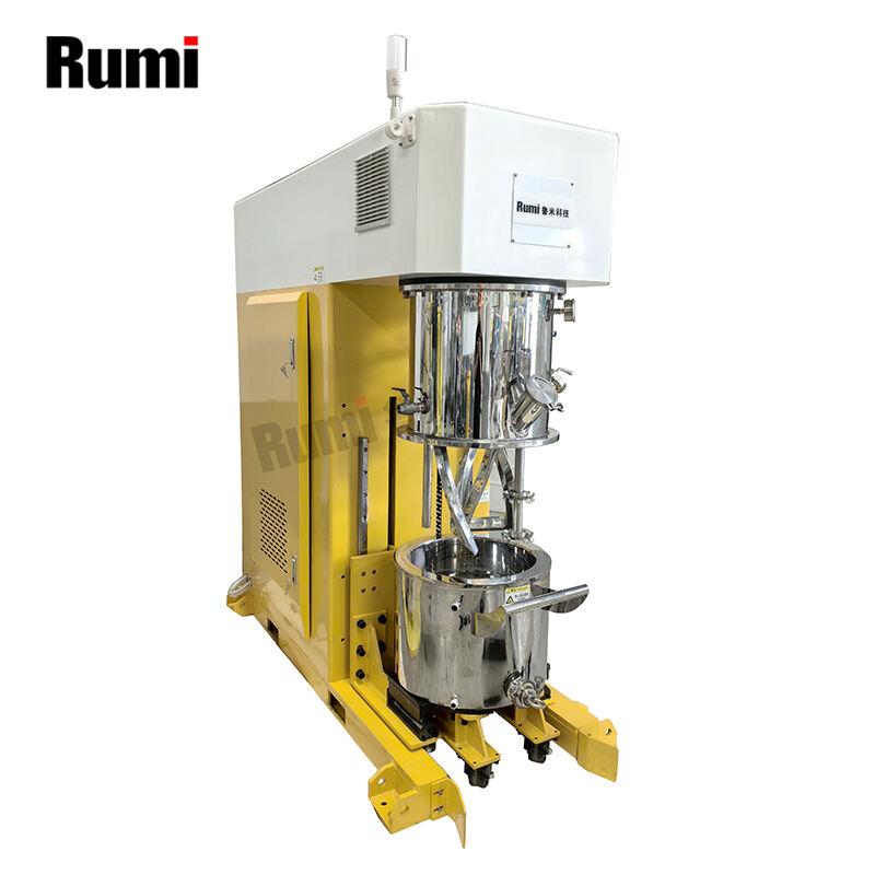 RUMI Vacuum Dual Planetary Mixer Applications