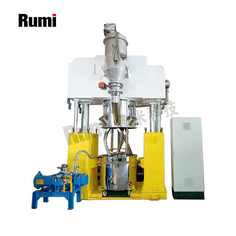 How Double Planetary Mixers Handle Difficult Mixing Applications