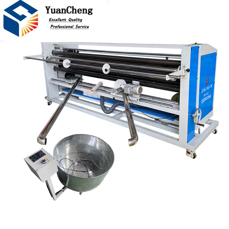 Fabric rolling machine 