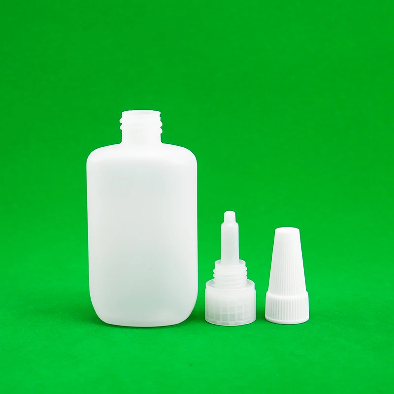 JB BOTTLE - 5ml 10ml 20ml 50ml 100ml Hdpe Plastic Tip Bottles With Caps Plastic Bottle Super glue bottle