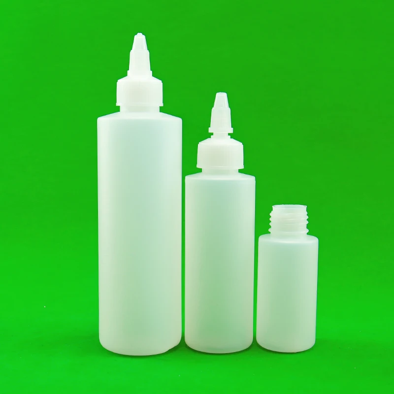 jb Flasche - 30 ml 60 ml 100 ml 120 ml 500 ml hdpe Ölflasche Kunststoff-Squeezeflasche Flüssigkeitsflasche für ätherische Öle Flüssigkeitsflasche