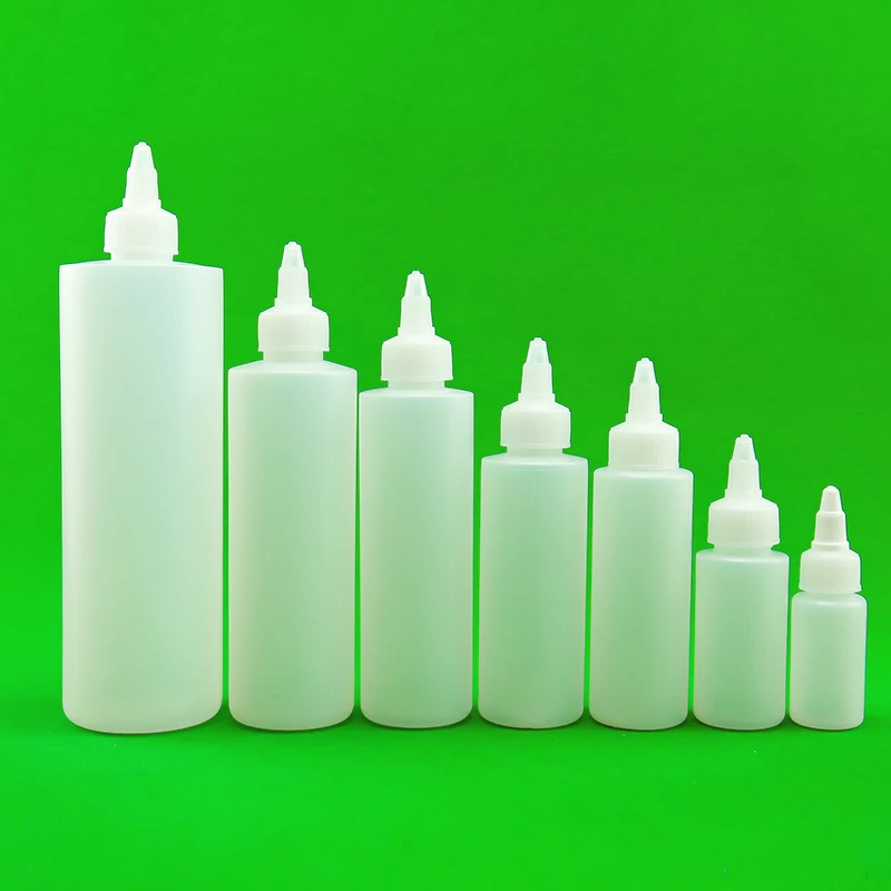 jb Flasche - 30 ml 60 ml 100 ml 120 ml 500 ml hdpe Ölflasche Kunststoff-Squeezeflasche Flüssigkeitsflasche für ätherische Öle Flüssigkeitsflasche