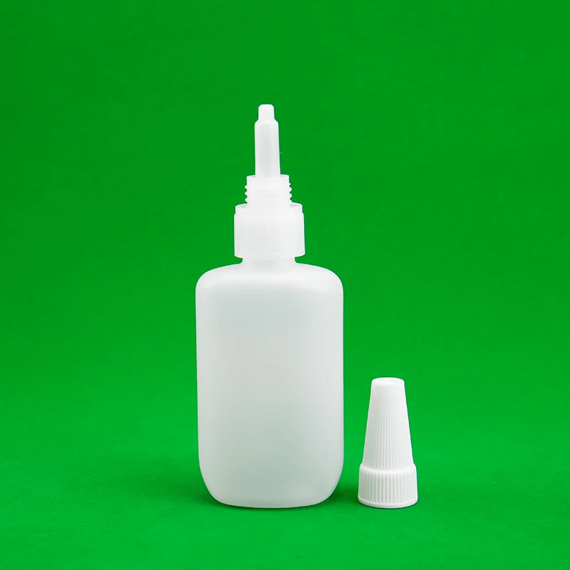 JB BOTTLE - 5ml 10ml 20ml 50ml 100ml Hdpe Plastic Tip Bottles With Caps Plastic Bottle Super glue bottle