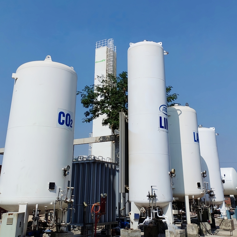 Impianto di separazione dell'aria per applicazioni nell'industria siderurgica