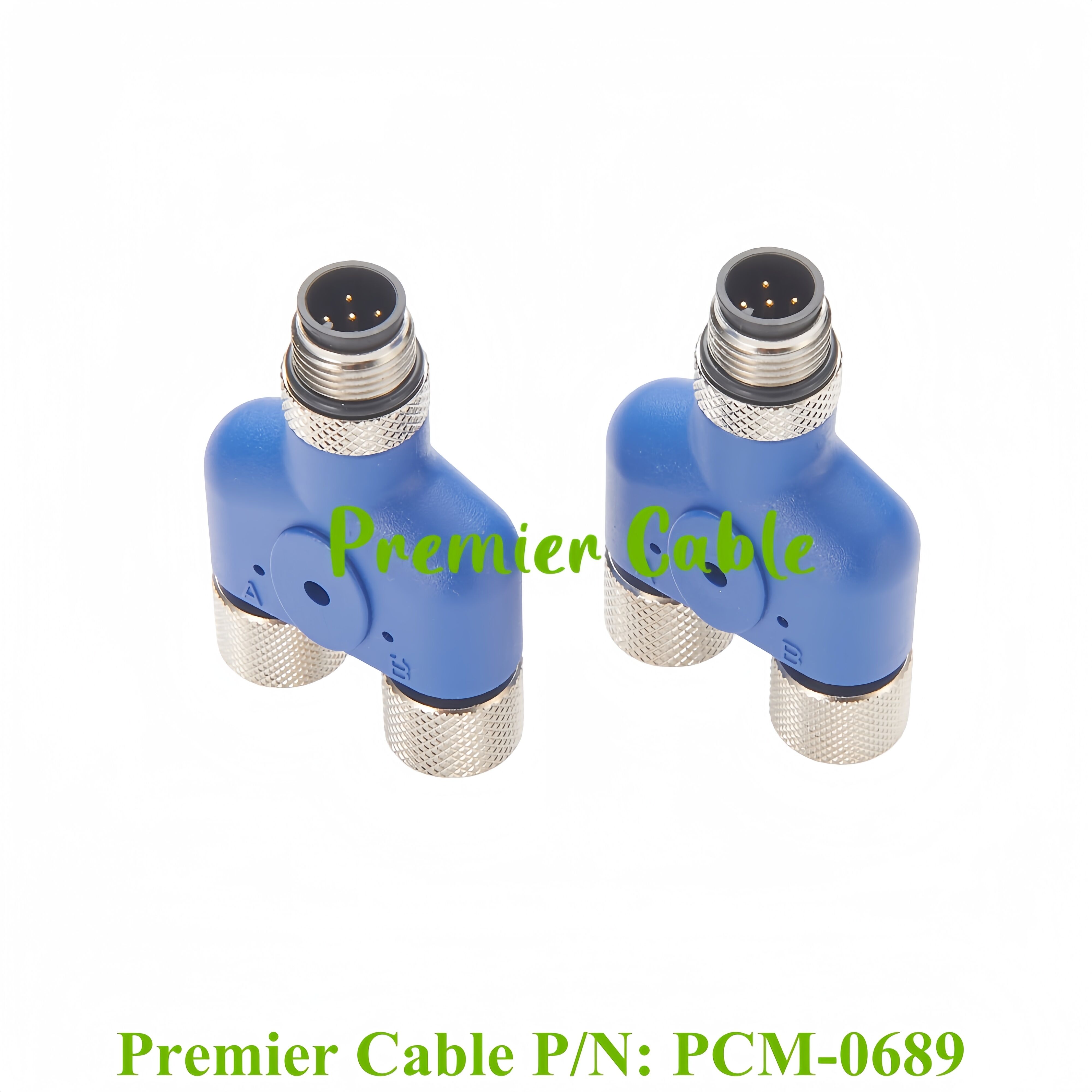 LUMBERG AUTOMATION ASBS 2 M12-5 Micro (M12), Splitter With One Micro (M12) Male Connector And Two Micro (M12) Female Connectors, IP 67 And NEMA 6P Rated