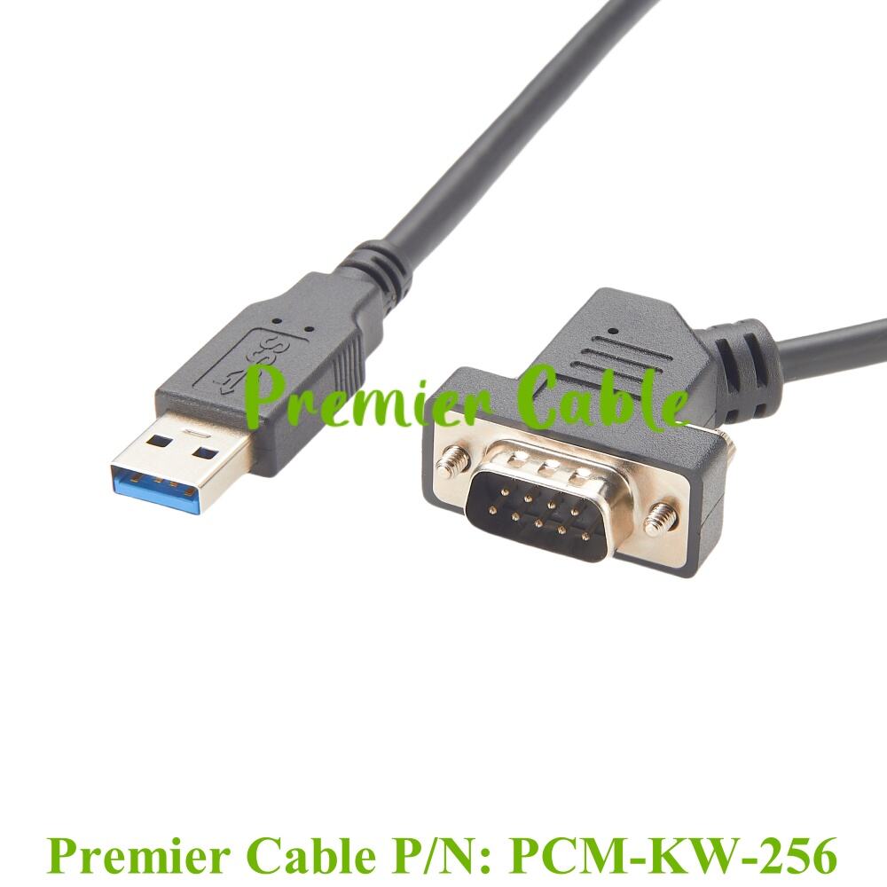 USB to RS232 Serial Programming Cable 45 Degree