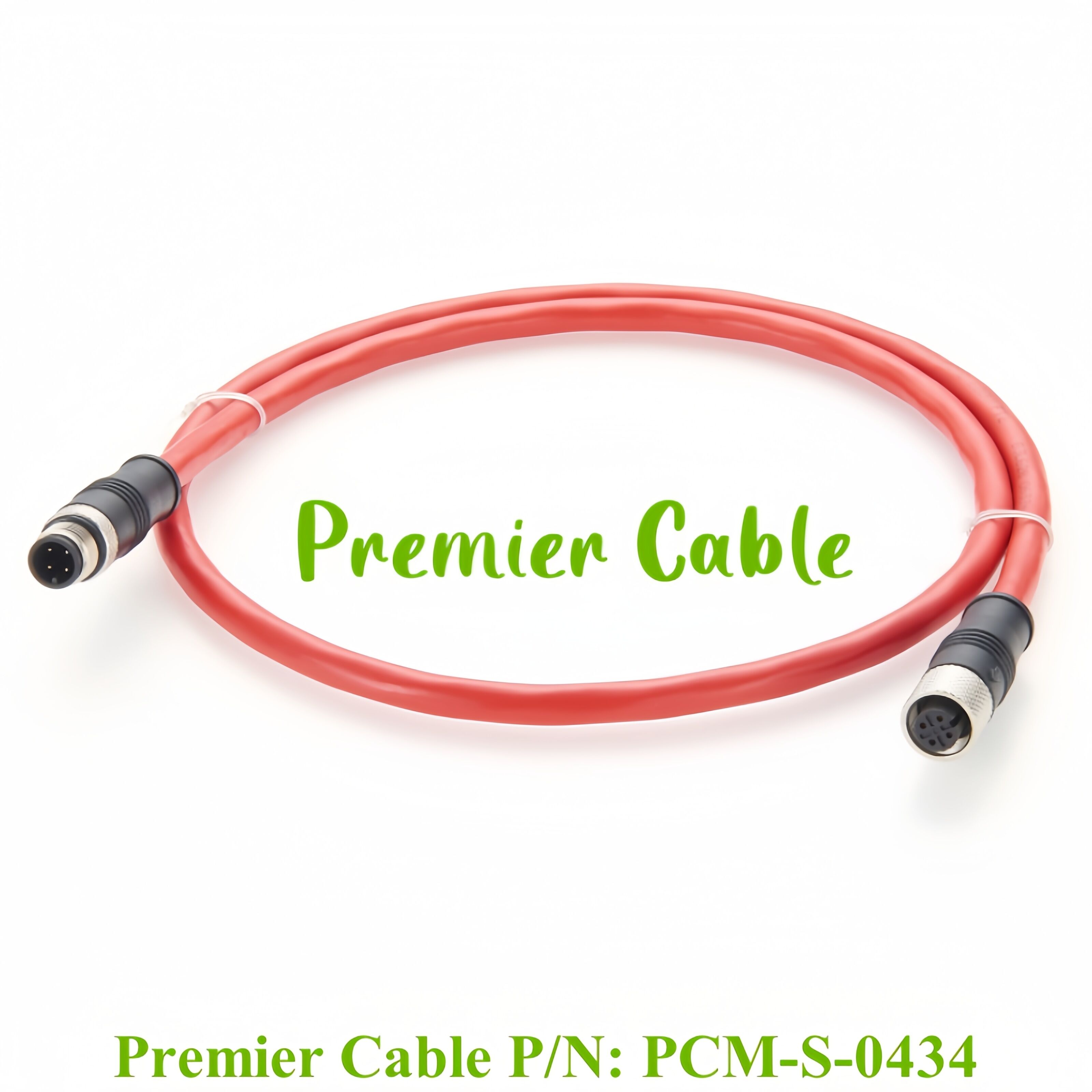 CC-Link Open Field Network Cable M12 A Code Male to Female Cable Connector