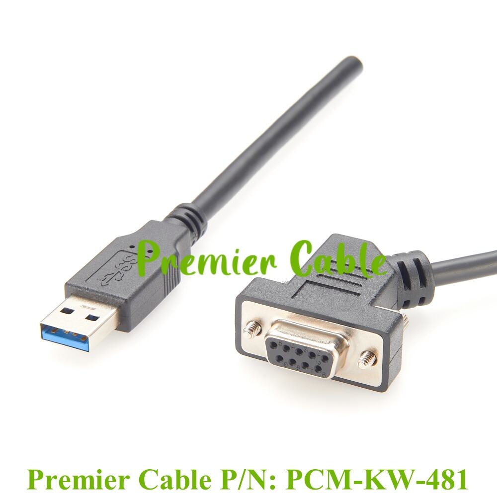 FTDI USB to RS232 Female PLC Serial Cable for Programming