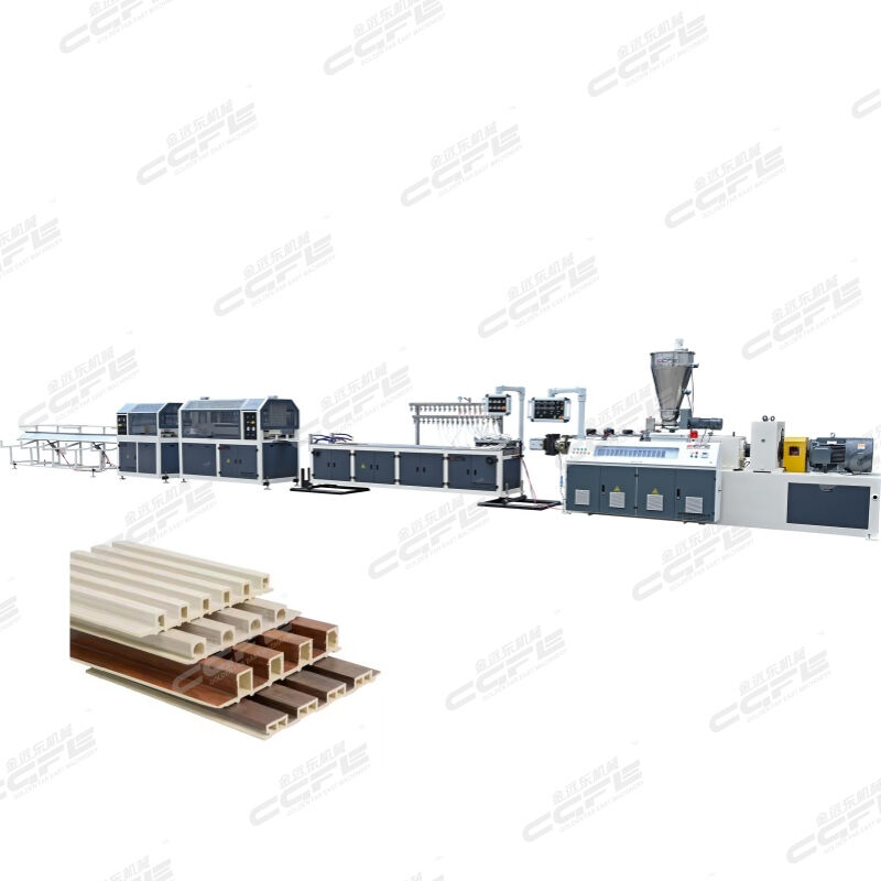 300 PVC fluted panel production line