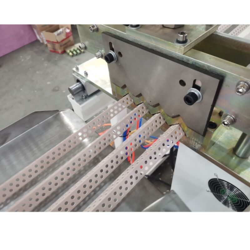 PVC corner profile production line (conical twin screw)