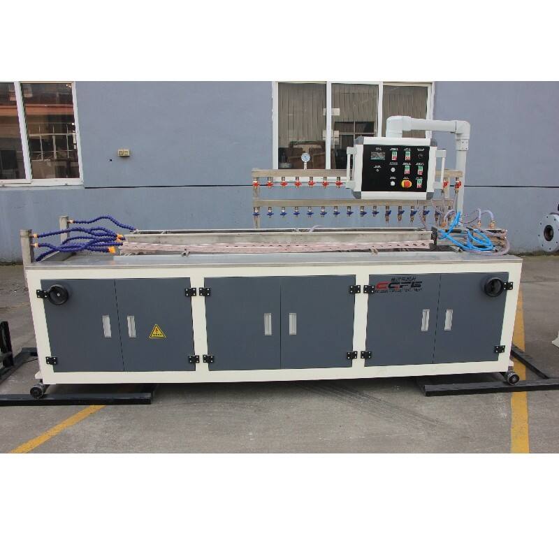 PVC corner profile production line (Single screw extruder) 