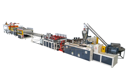 PVC foam board production line