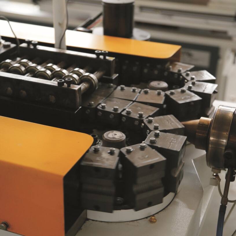 Single wall corrugated pipe production line