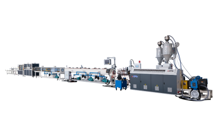 125 HDPE(ABA) pipe production line