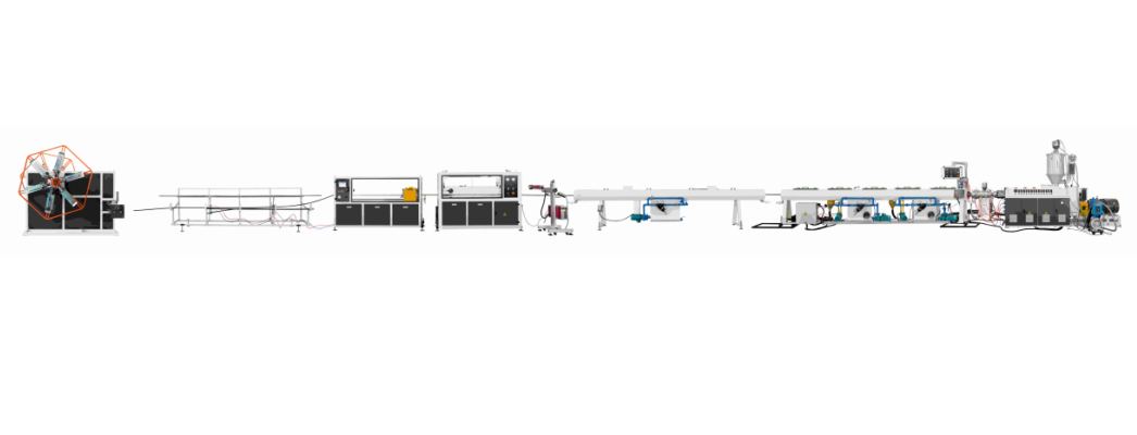 63 HDPE pipe production line