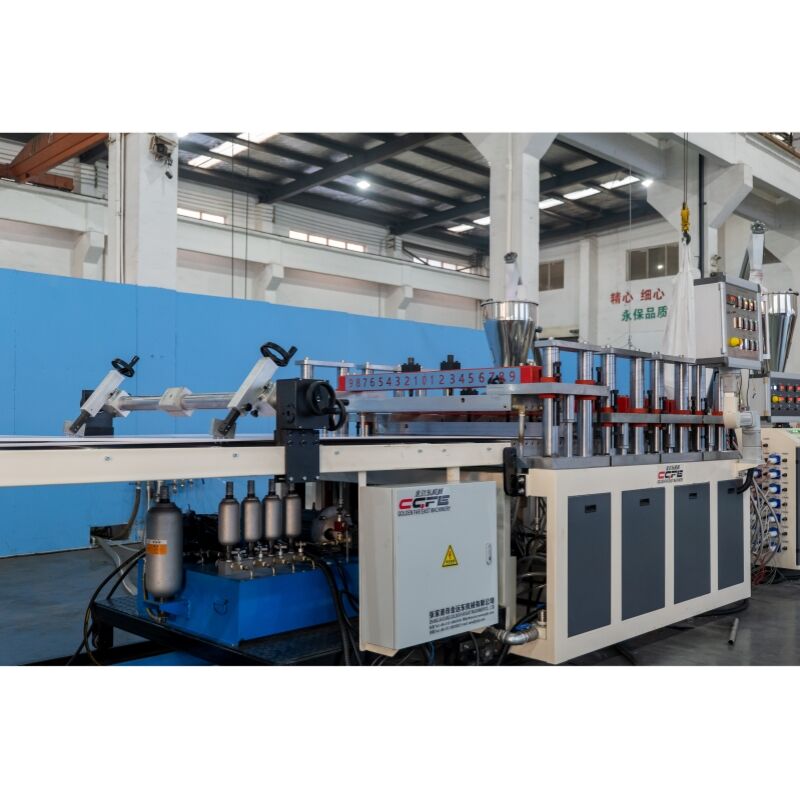 PVC foam board production line