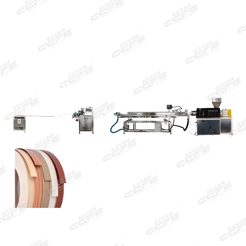 PVC edge banding production line
