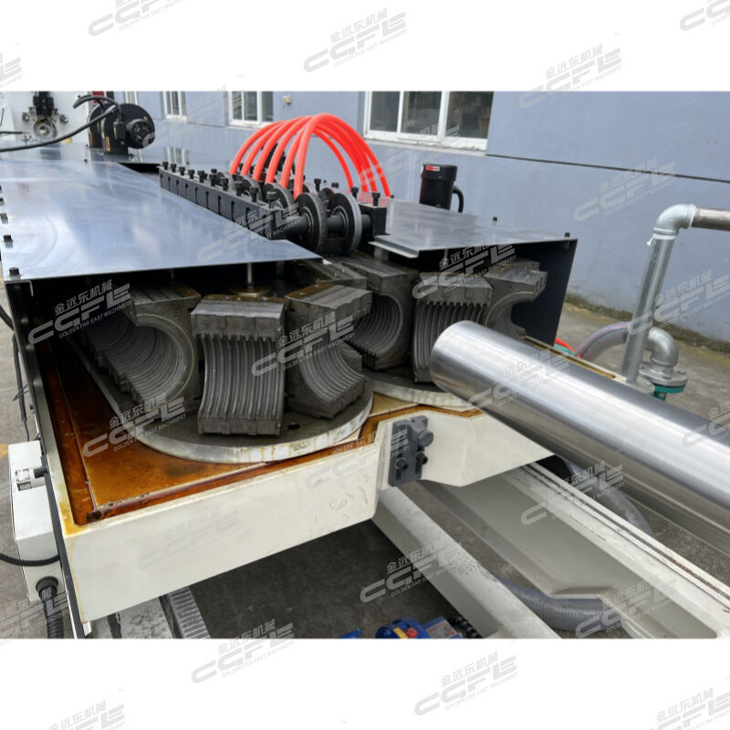 50 – 110mm Double wall corrugated pipe production line