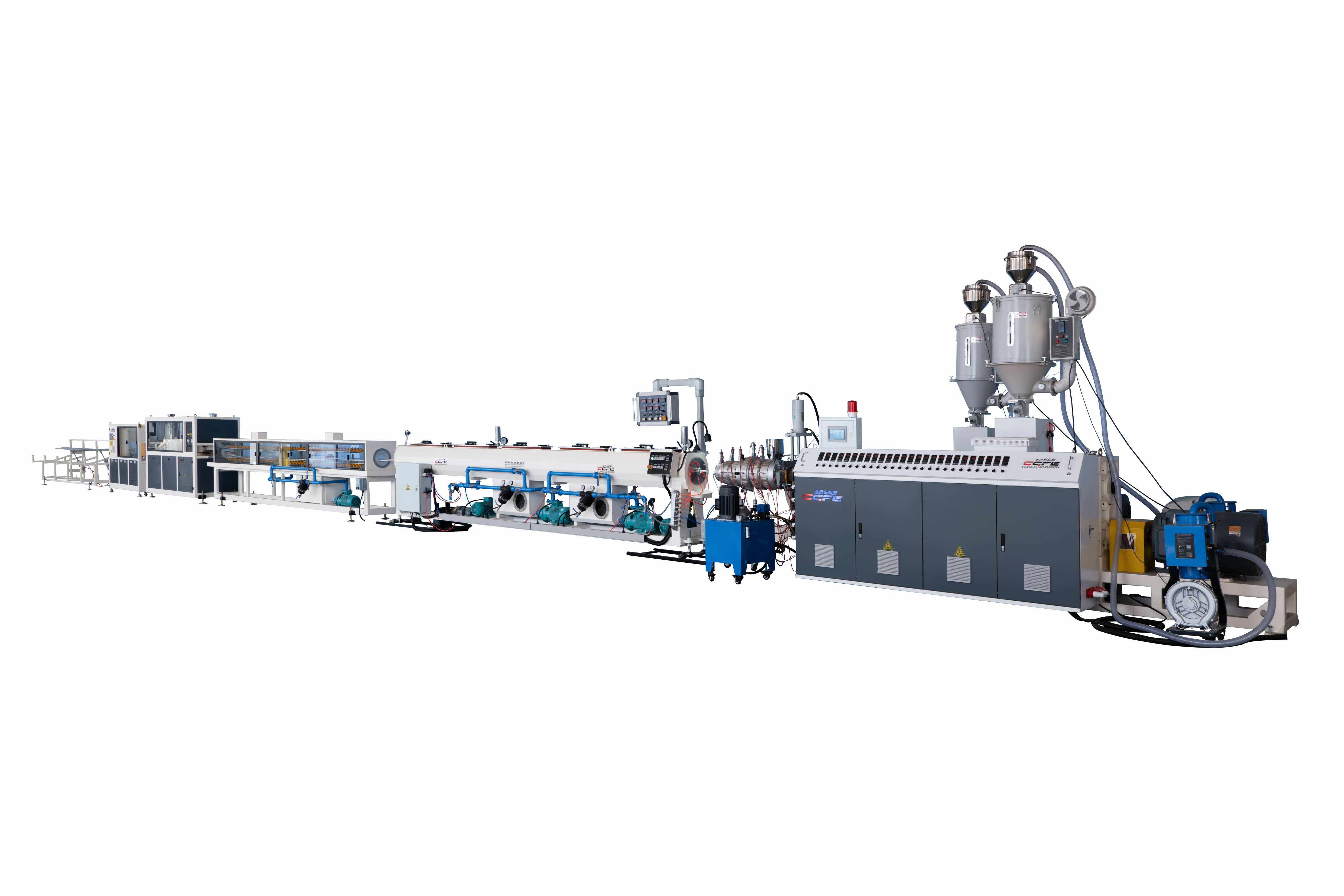 קו ייצור צינורות 125 HDPE(ABA)